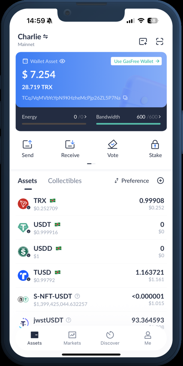 TronLink管理